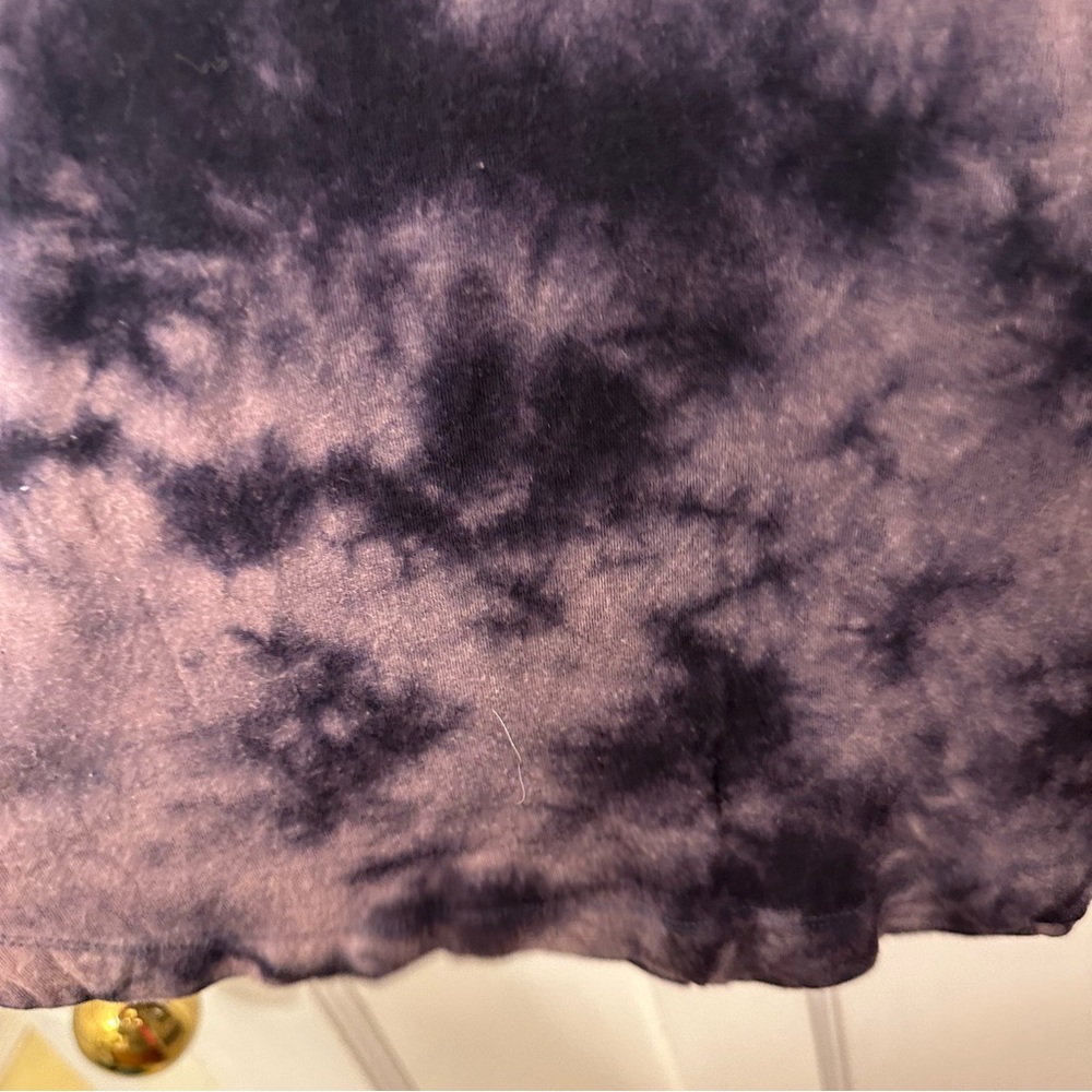 βοΈ American Eagle Outfitters Soft & Sexy Tie-Dye Tank - Purple and Black - Picture 5 of 5
